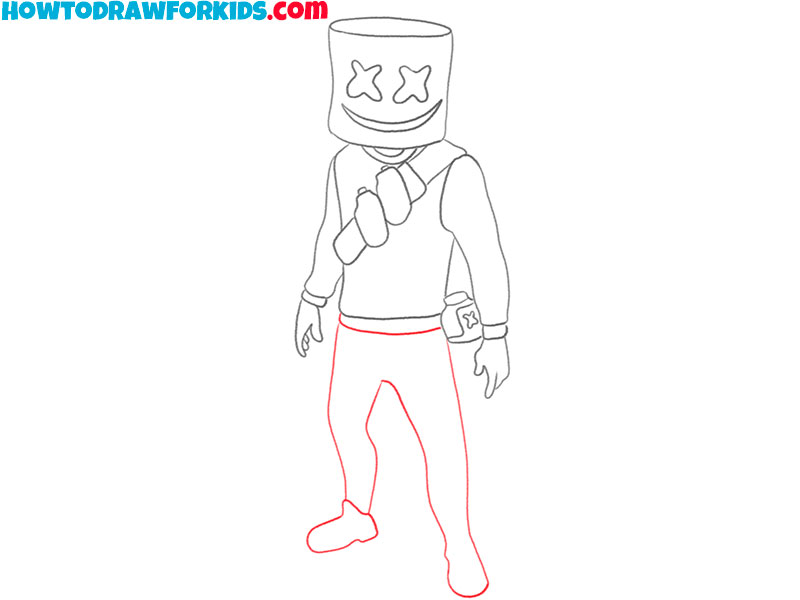 marshmallow from fortnite drawing lesson