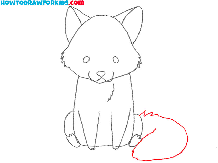 wolf with wings drawing guide
