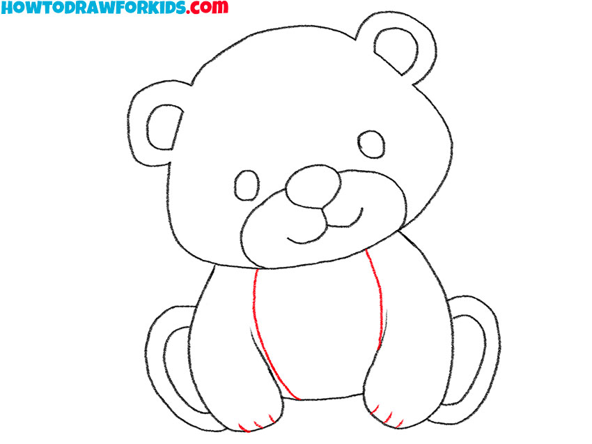 baby bear drawing lesson