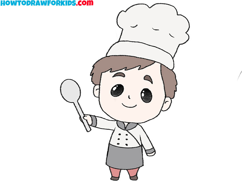 chef drawing guide