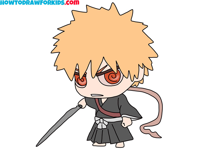 ichigo drawing easy