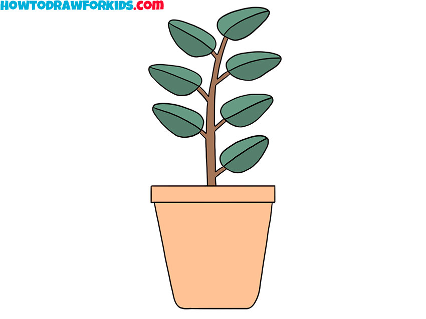 Flower Pot Drawing : Tips for Drawing - CareerGuide