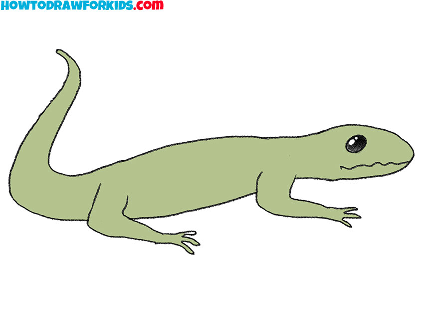 How to Draw a Reptile Easy Drawing Tutorial For Kids