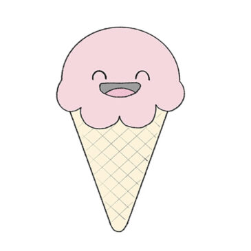 How to Draw Cute Ice Cream