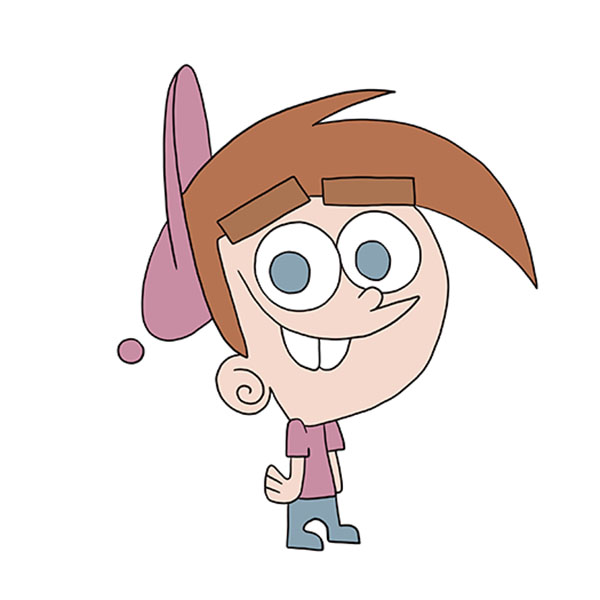 How to Draw Timmy Turner - Easy Drawing Tutorial For Kids
