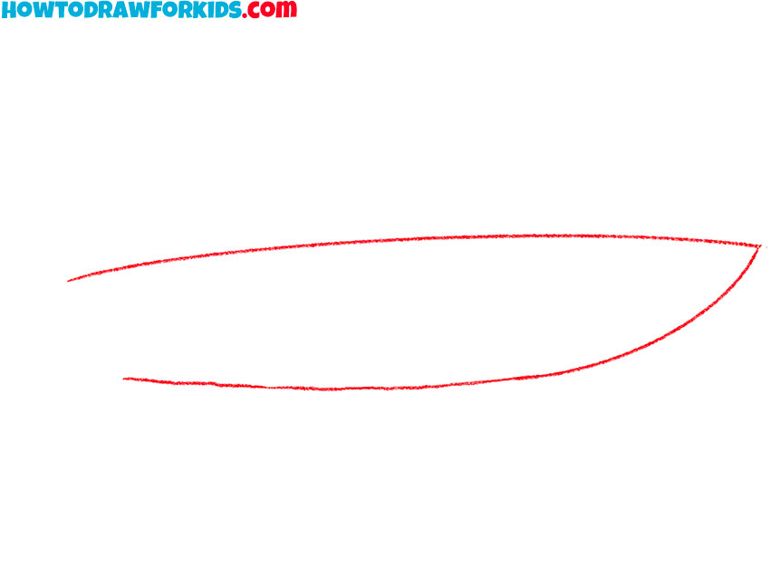 how to draw a speedboat easy