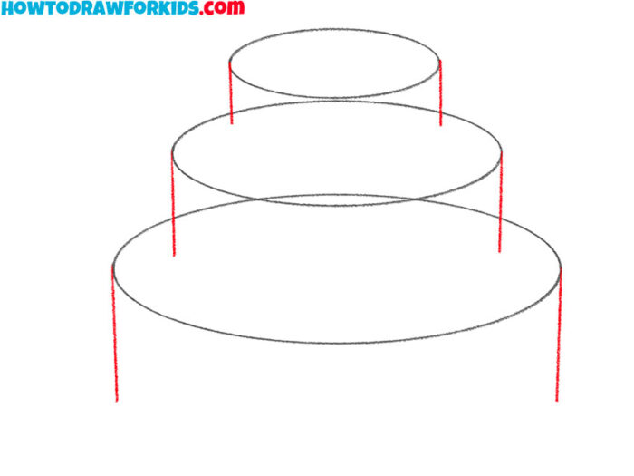 How to Draw a Simple Cake Easy Drawing Tutorial For Kids