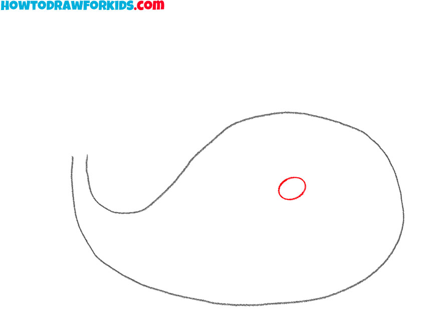 how to draw a whale for kids