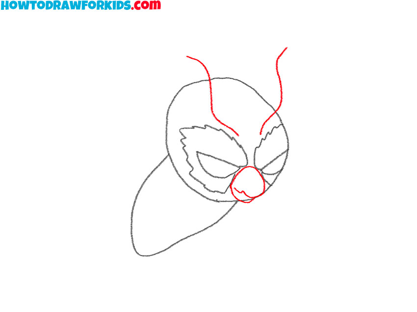how to draw a cartoon mothra