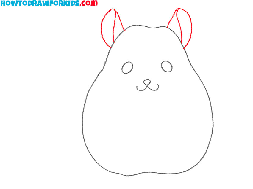 how to draw a realistic chinchilla