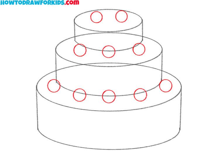 How to Draw a Simple Cake Easy Drawing Tutorial For Kids