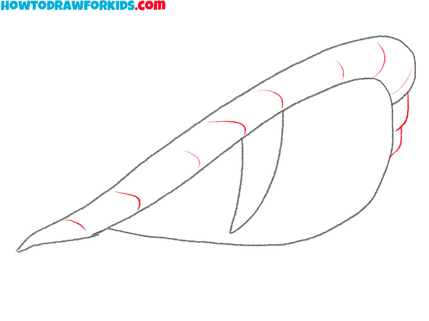 snake how to draw easy