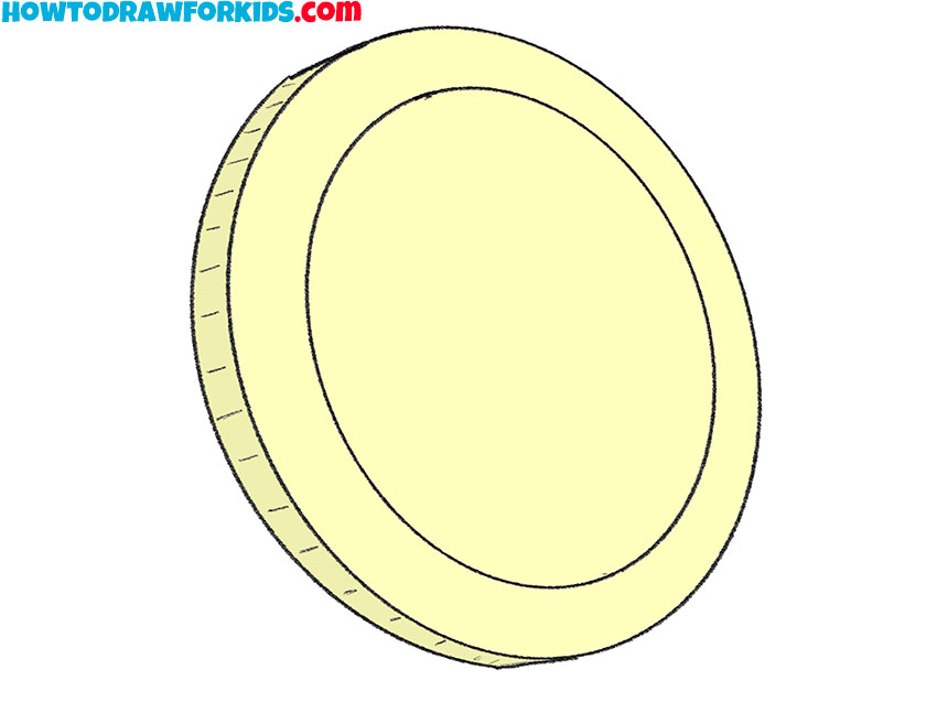 coin drawing tutorial