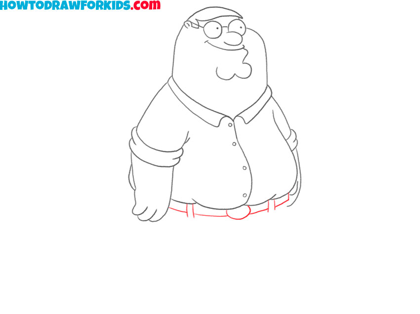 How to Draw Peter Griffin Easy Drawing Tutorial For Kids