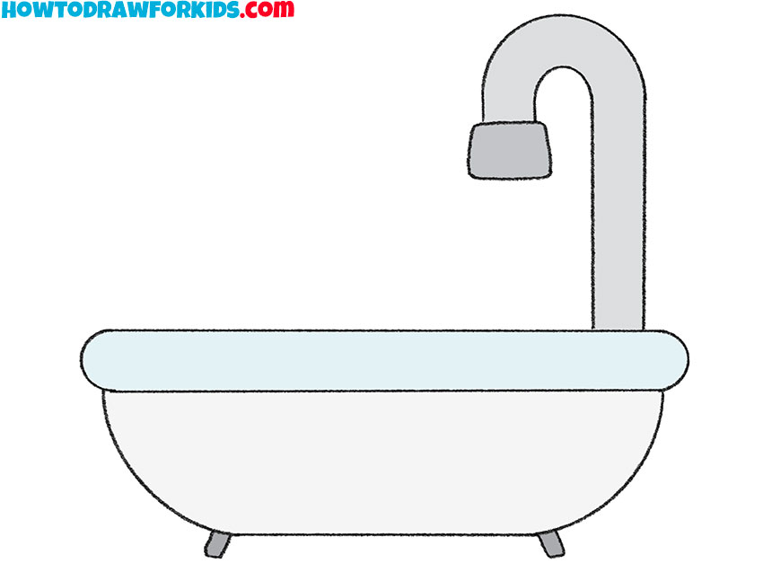 How To Draw A Bath Easy Drawing Tutorial For Kids | atelier-yuwa.ciao.jp