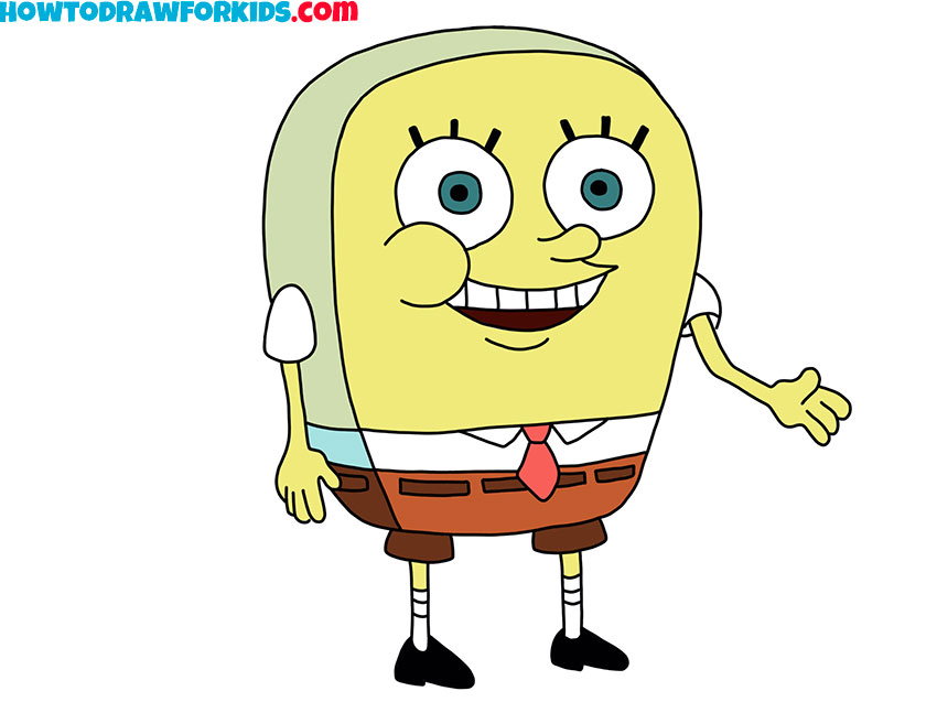 spongeBob drawing easy