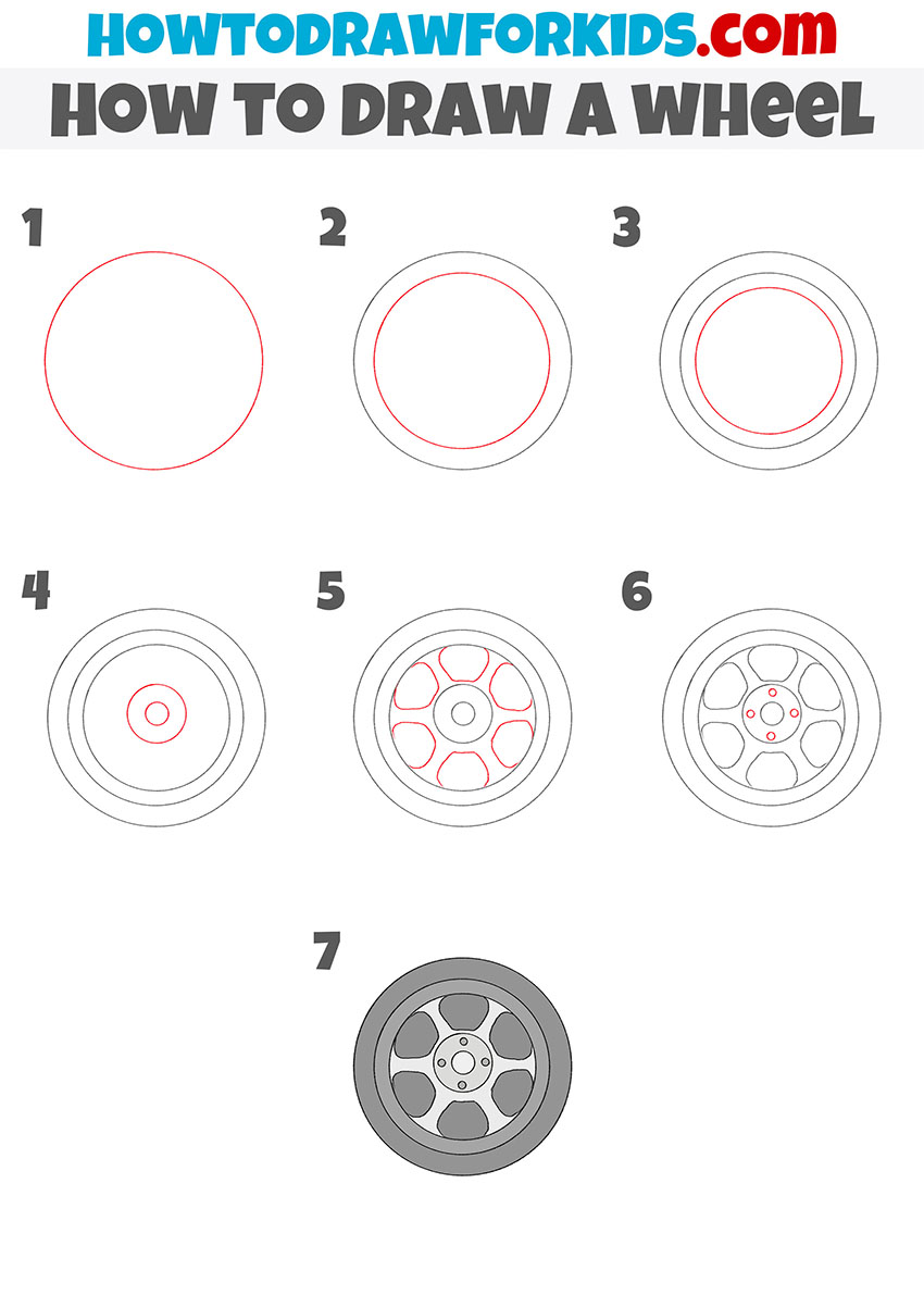 wooden wheel Pencil drawing Stock Illustration  Adobe Stock