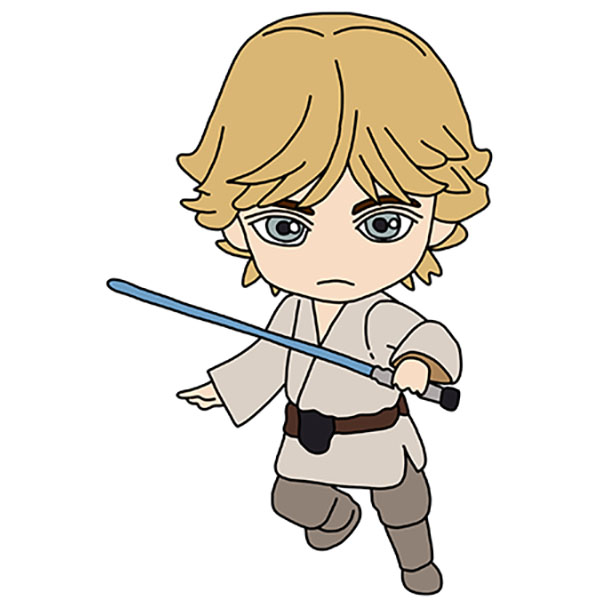 How to Draw Luke Skywalker