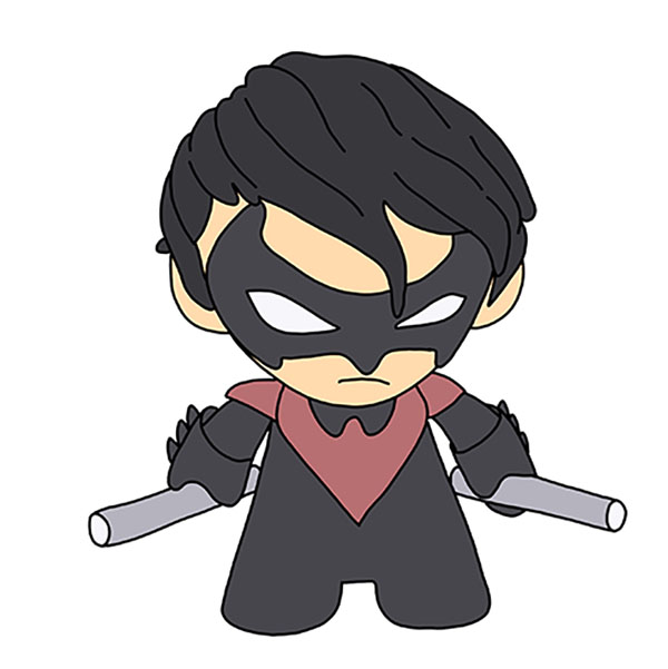How to Draw Nightwing
