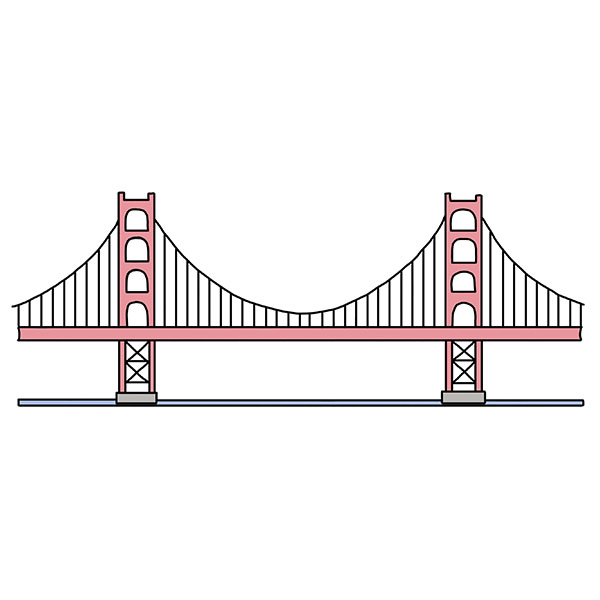 How to Draw the Golden Gate