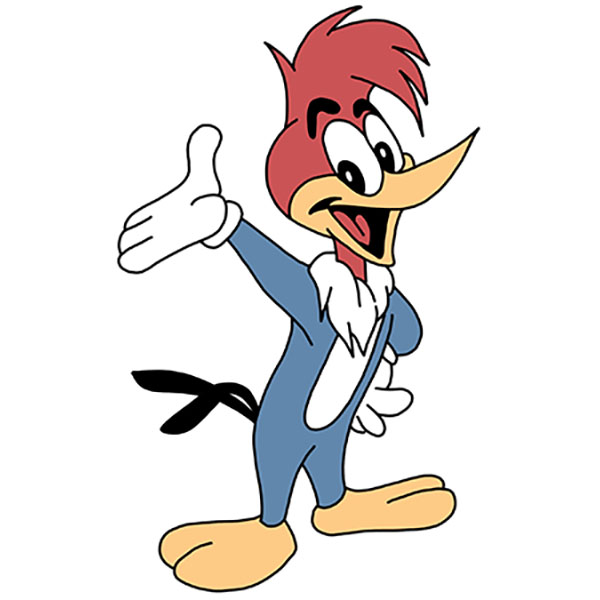How to Draw Woody Woodpecker