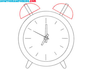 How to Draw an Alarm Clock - Easy Drawing Tutorial For Kids