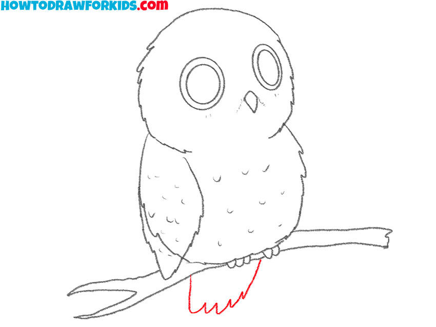 how to draw an owl easy and cute