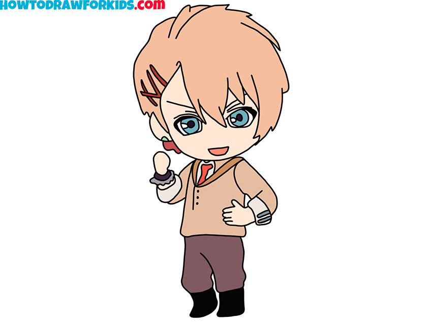 cartoon chibi anime drawing