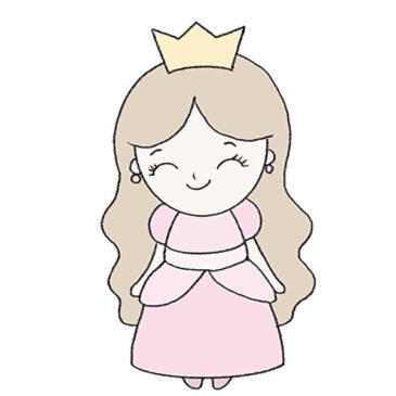 How to Draw a Simple Princess