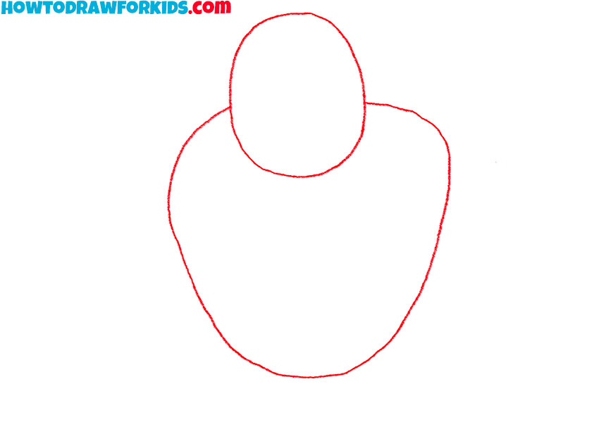 how to draw a wrestler easy