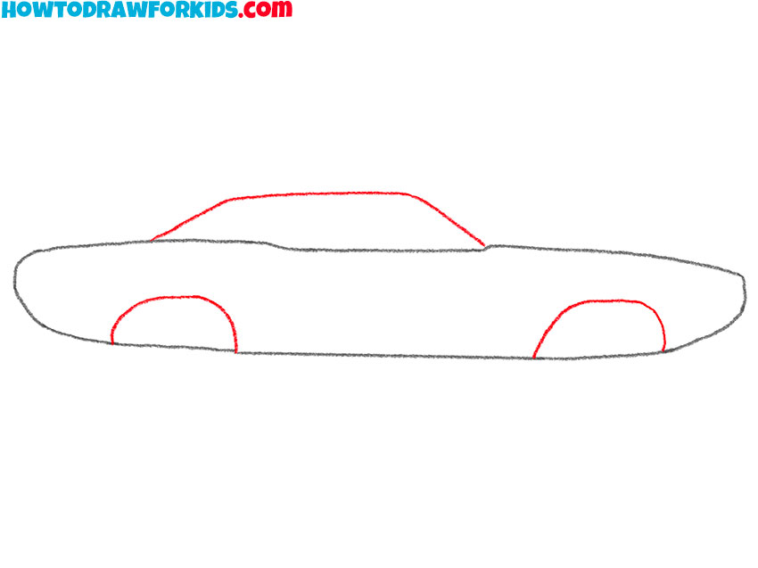 dodge challenger drawing lesson