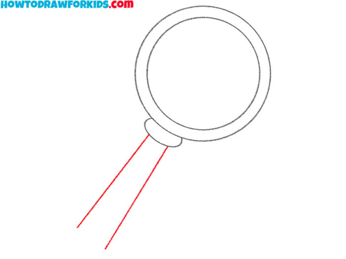 How to Draw a Magnifying Glass Easy Drawing Tutorial For Kids
