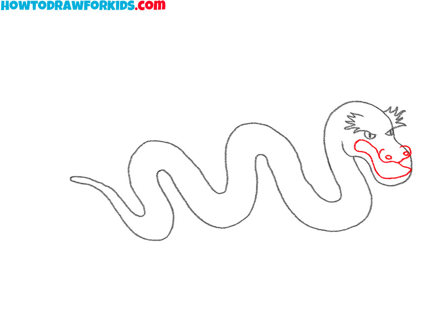 how to draw a japanese dragon for beginners
