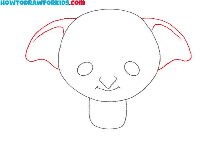 how to draw dobby cute