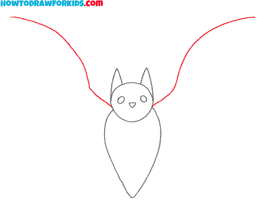 art hub how to draw a bat