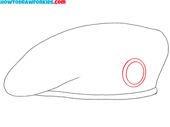 How to Draw a Beret Easy Drawing Tutorial For Kids