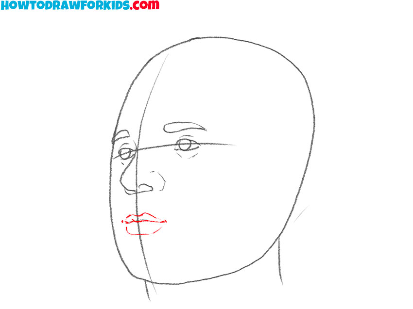 How to Draw a Realistic Head Easy Drawing Tutorial For Kids