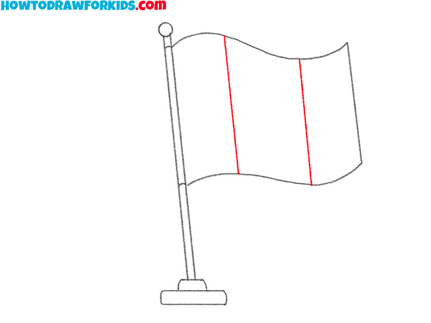 canadian flag drawing guide