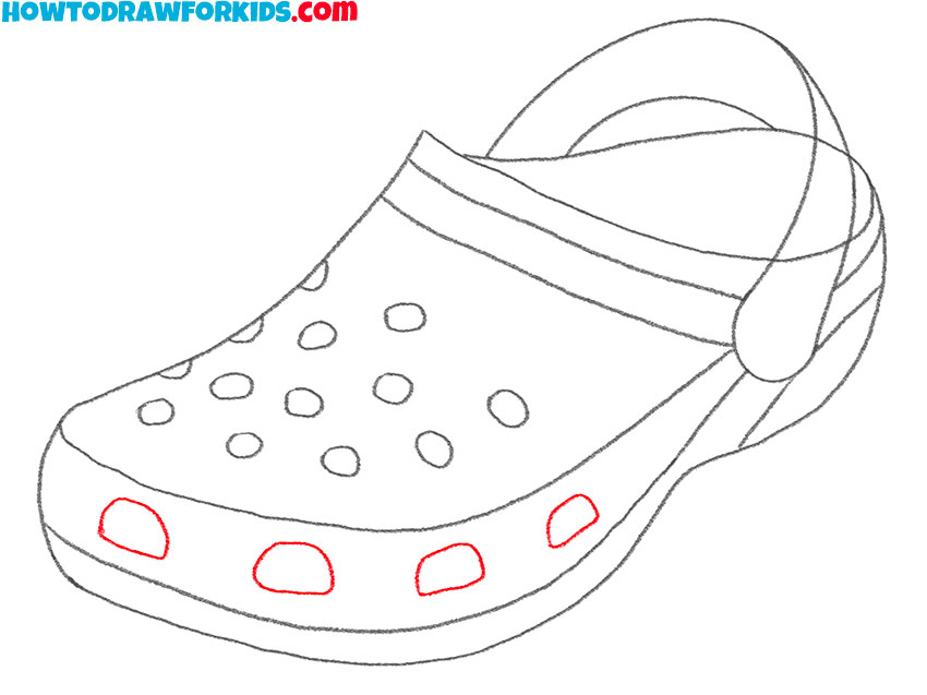 How to Draw Crocs - Easy Drawing Tutorial For Kids