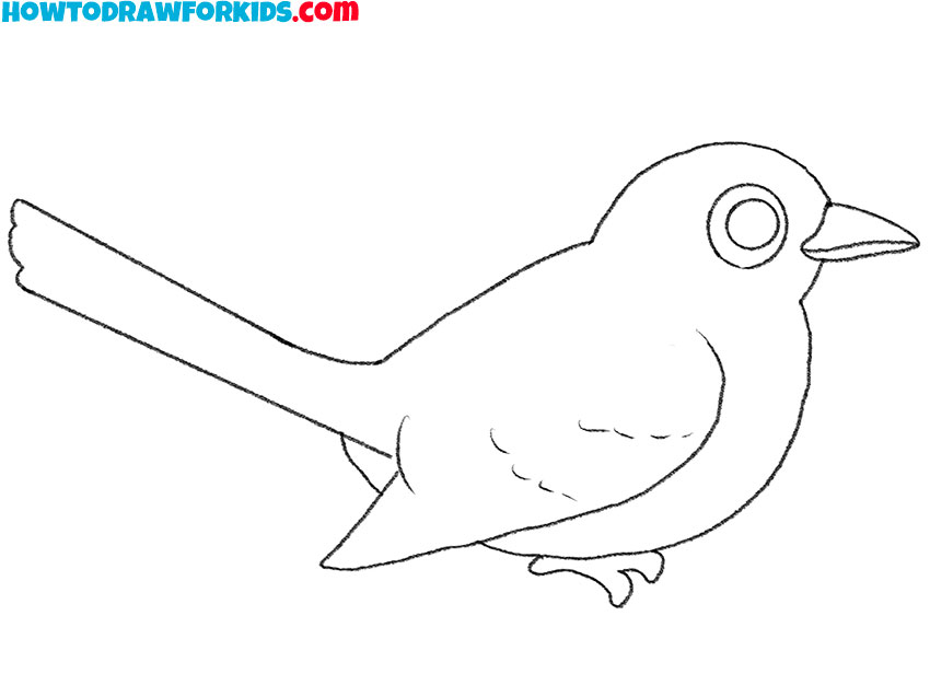 mockingbird drawing tutorial