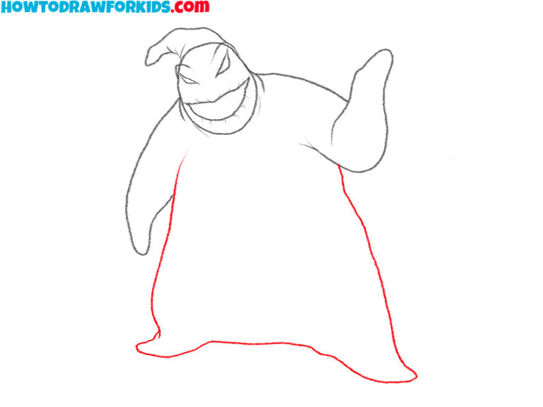 How to Draw Oogie Boogie Easy Drawing Tutorial For Kids