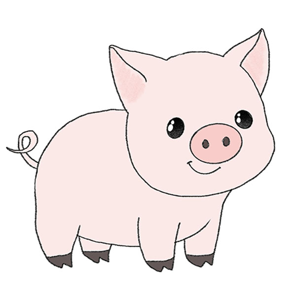 So.. I did a Pig Drawing Tutorial. What you think? (Link To Drawing Video  In Comments) : r/cartoons