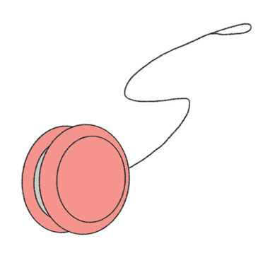 How to Draw a Yo-Yo Step by Step