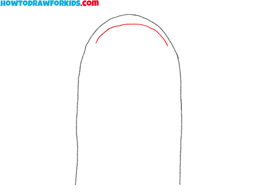 how to draw a cartoon nail