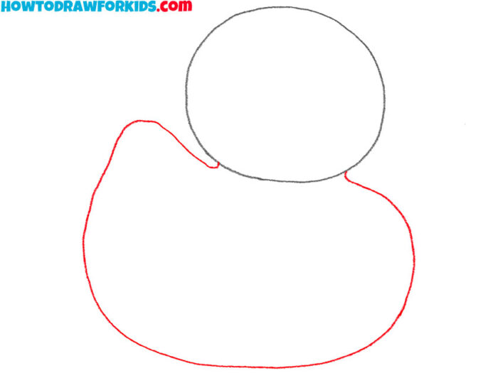 How to Draw a Rubber Duck - Easy Drawing Tutorial For Kids