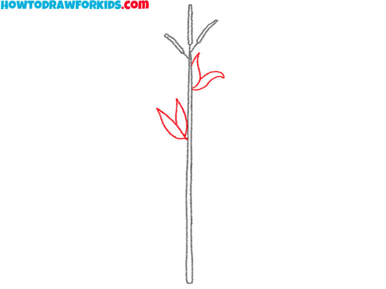 How to Draw a Corn Stalk Easy Drawing Tutorial For Kids