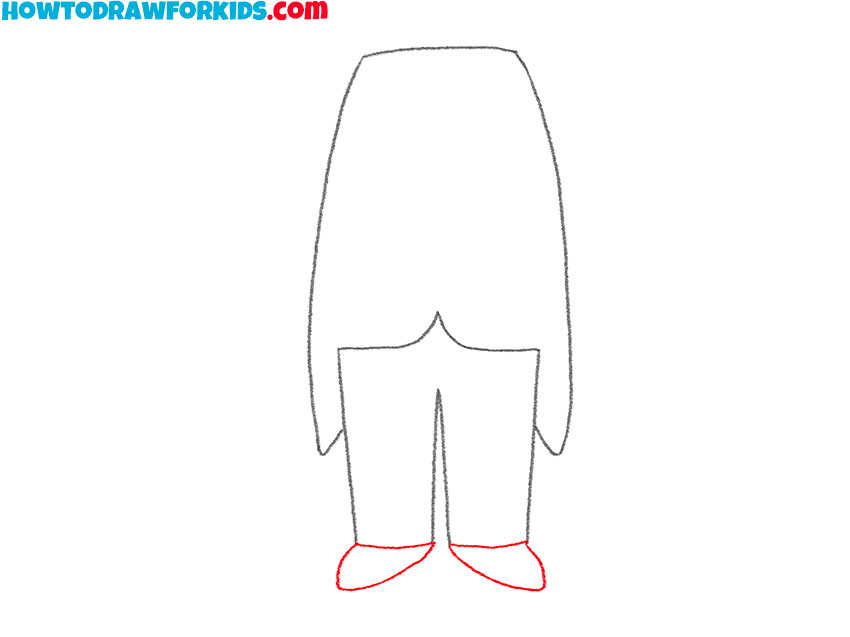 how to draw a cartoon tuxedo