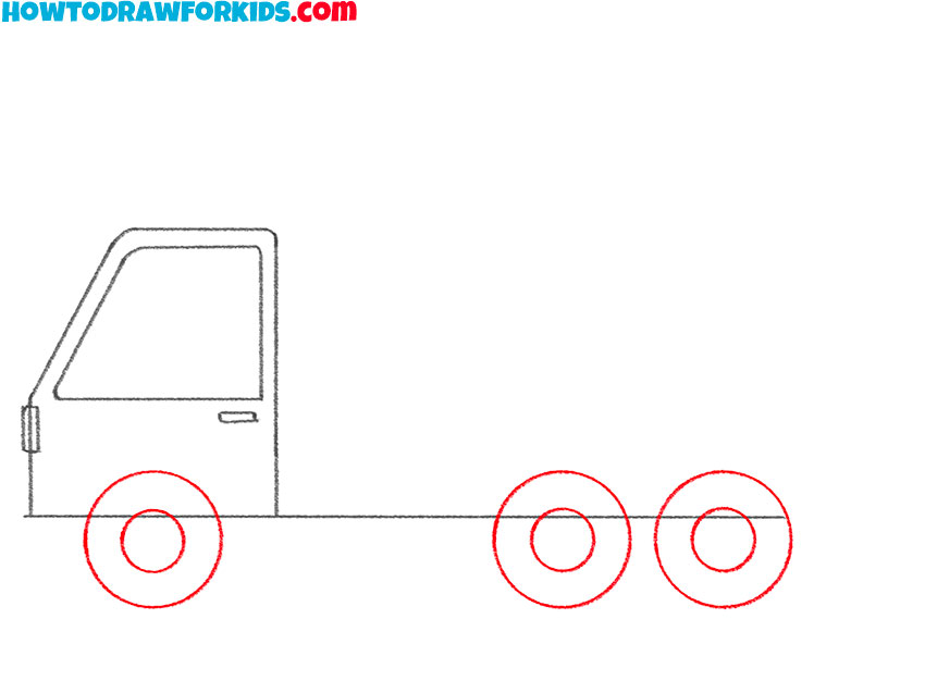 how to draw a garbage truck easy step by step