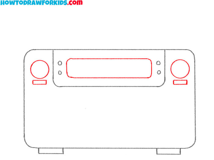 How to Draw a Radio - Easy Drawing Tutorial For Kids