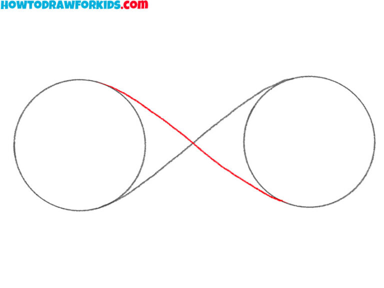 How to Draw an Infinity Sign - Easy Drawing Tutorial For Kids